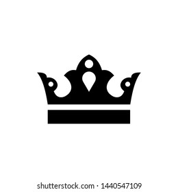 Crown symbol icon vector illustration
