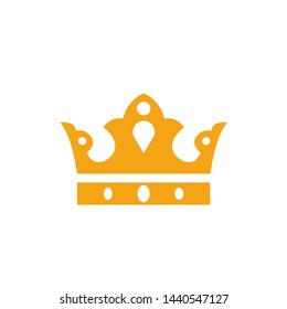 Crown symbol icon vector illustration