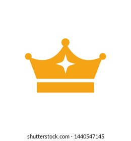 Crown symbol icon vector illustration