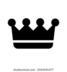 A crown symbol representing royalty, leadership, or achievement