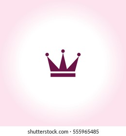 Crown symbol for your web site design, logo, app Vector Icon.