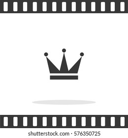 Crown symbol for your web site design, logo, app Vector Icon.