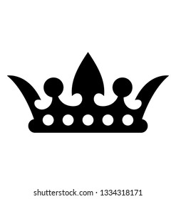 Crown tattoo symbol, crown design 