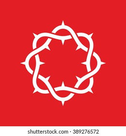The crown of thorns of Jesus Christ