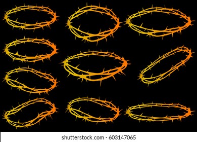 crown of thorns, Jesus Christ's - crown 