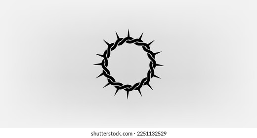 for the crown of thorns white background