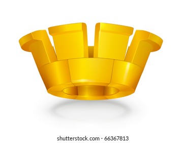 Crown tower, eps10