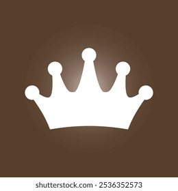 Crown trendy artwork cute abstract vector illustration colorful applicable design.eps