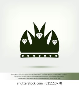 Crown vector