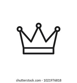 crown vector icon 