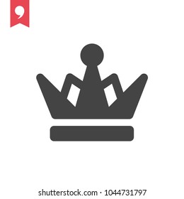 Crown vector icon