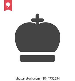 Crown vector icon