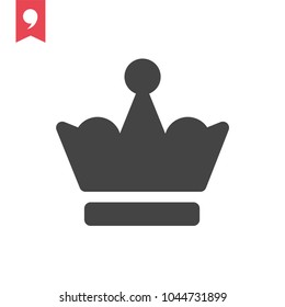 Crown vector icon