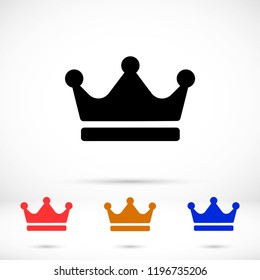 Crown Vector icon