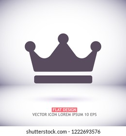 Crown Vector icon