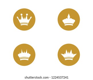 Crown vector icon