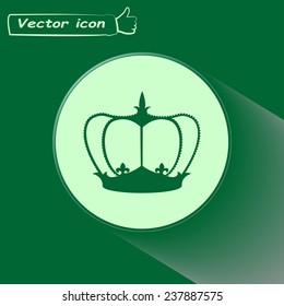 Crown vector icon