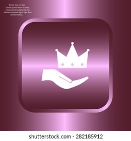 crown. vector icon