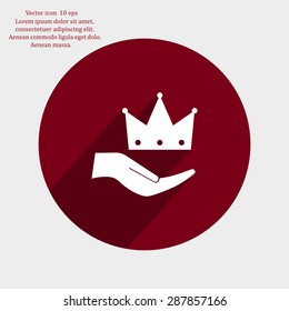 crown - vector icon