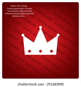crown - vector icon