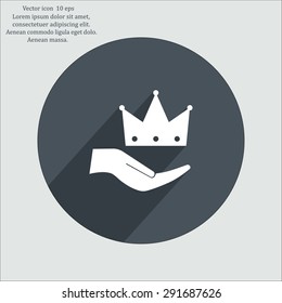 crown - vector icon
