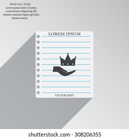 crown - vector icon