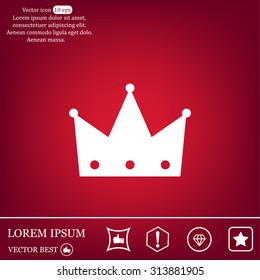 crown - vector icon