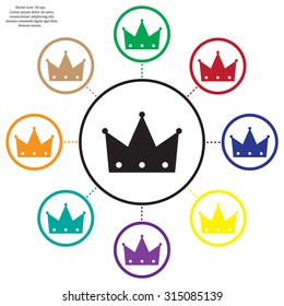 crown - vector icon