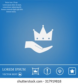 crown - vector icon