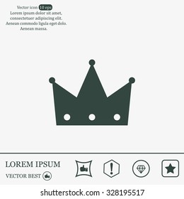 crown - vector icon