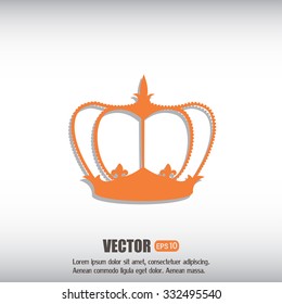 Crown vector icon