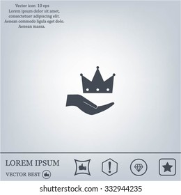 crown - vector icon