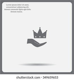 crown - vector icon