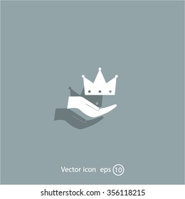 crown - vector icon