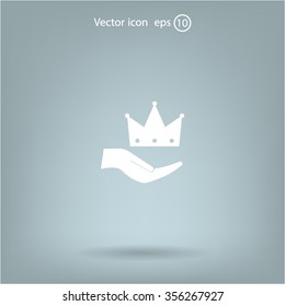 crown - vector icon