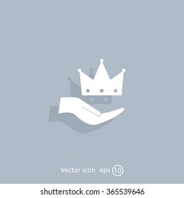 crown - vector icon