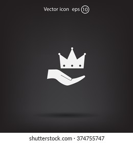 crown - vector icon