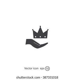 crown - vector icon