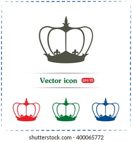 Crown vector icon