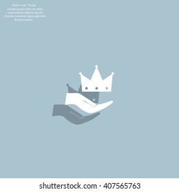crown - vector icon