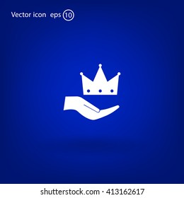 crown - vector icon