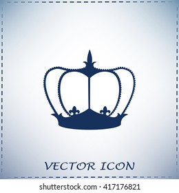 Crown vector icon