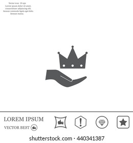 crown - vector icon