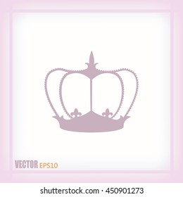 Crown vector icon