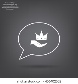 crown - vector icon