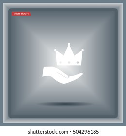 crown - vector icon