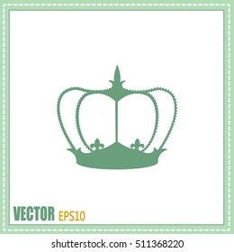 Crown vector icon