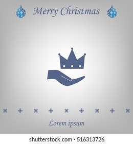 crown - vector icon