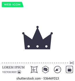 crown - vector icon