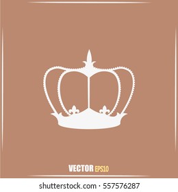 Crown vector icon